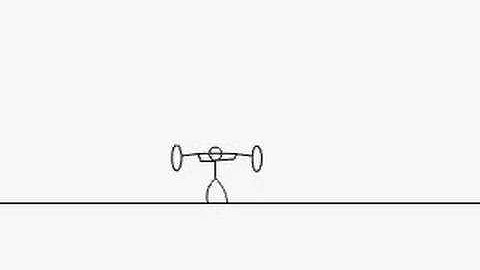 Flash Cs3 Pro - Stickman Picks Up Weights