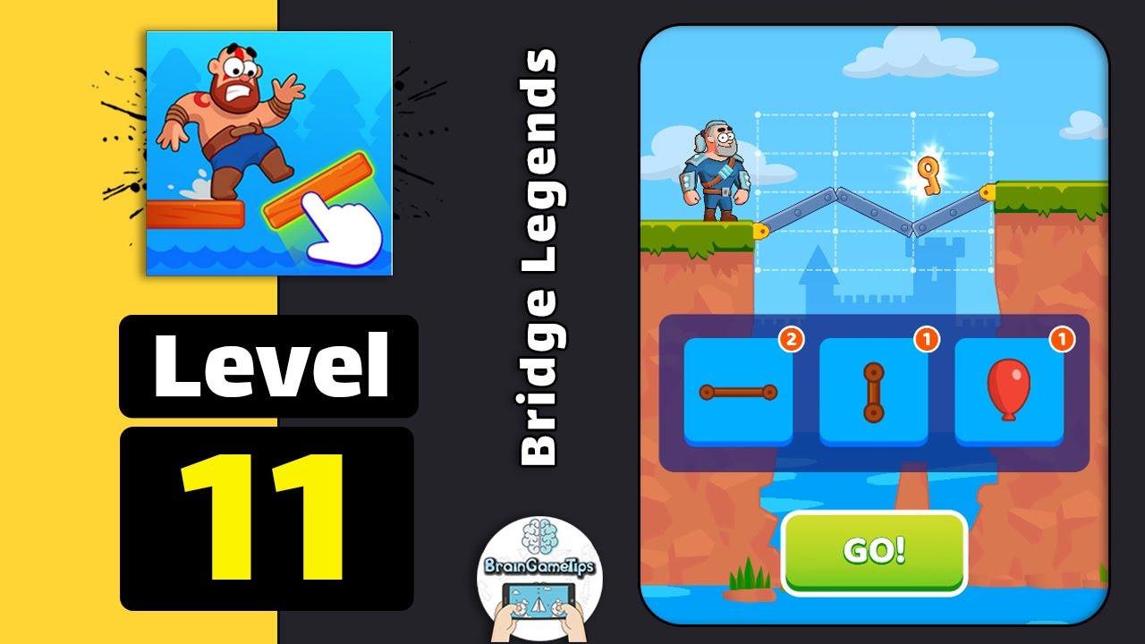 Bridge Legends - Level 11 Walkthrough