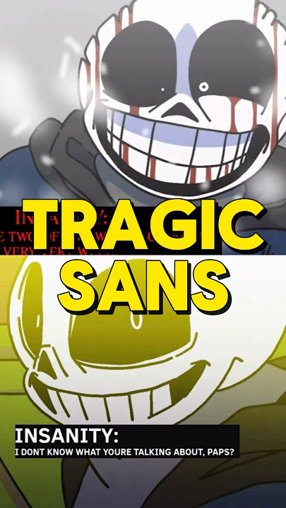 Insanity Sans Is TRAGIC #sans #undertale #insanitysans #undertaleau #sansaus #sansundertale #shorts