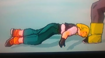 Dragonball  Z Budokai 3 Android 18 Alternate Knocked Down Ryona