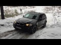 Тест драйв BMW X5 E70 в лесу