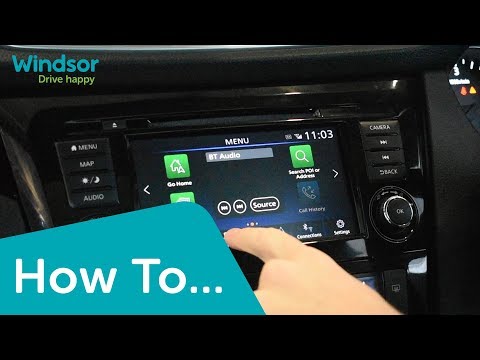 How To Connect Devices via Bluetooth - Nissan Qashqai