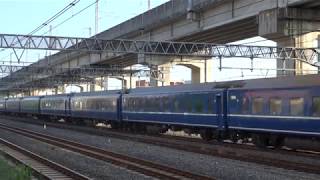 JR東日本　過去動画　2011年8月28日　485系能登、24系あけぼのなど