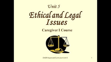 Module 5 - Ethical and Legal Issues