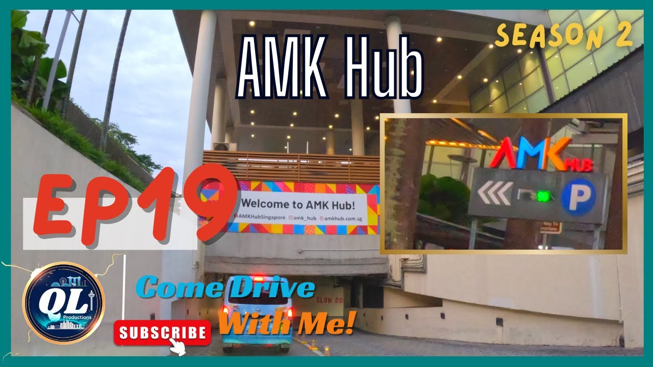 🇸🇬 Singapore Driving Tour: Driving to AMK Hub from Bukit Batok via PIE & Lornie Hwy | CDWM S02 EP 19