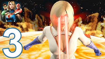 Injustice 2 Mobile - Gameplay Walkthrough Part 3 - Power Girl (iOS, Android)
