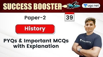 UGC NET Paper 2 Crash Course | History by Shiv Meena | PYQs and Important MCQs with Explanation