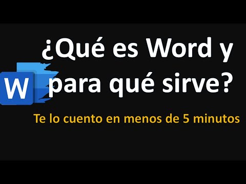 Video: ¿Qué es el Microsoft Word actual?