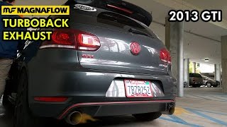 homepage tile video photo for MK6 GTI Magnaflow Catback, Eurojet Downpipe; Cold Start, Rev, Launch Control