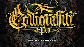 Calligraffiti Pro Procreate Brush Set Demo