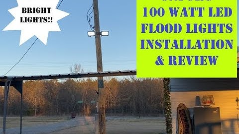 I THINK MY CAMERA IS HAUNTED!! / ONFORU LED FLOOD LIGHTS INSTALLATION & REVIEW