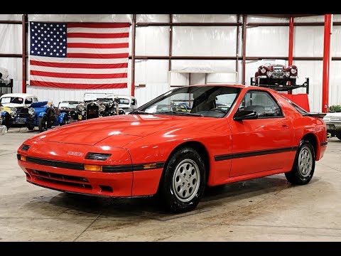 1986 Mazda Rx 7 Red