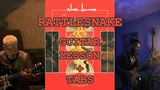 Glass Beams  - Rattlesnake | Guitar Lesson | Tab | Tutorial #tabs #cover