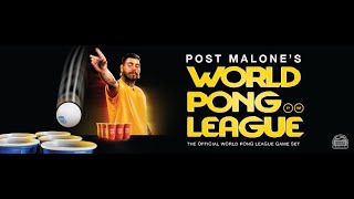 Post Malone World Pong League Beer Pong Drinking Game