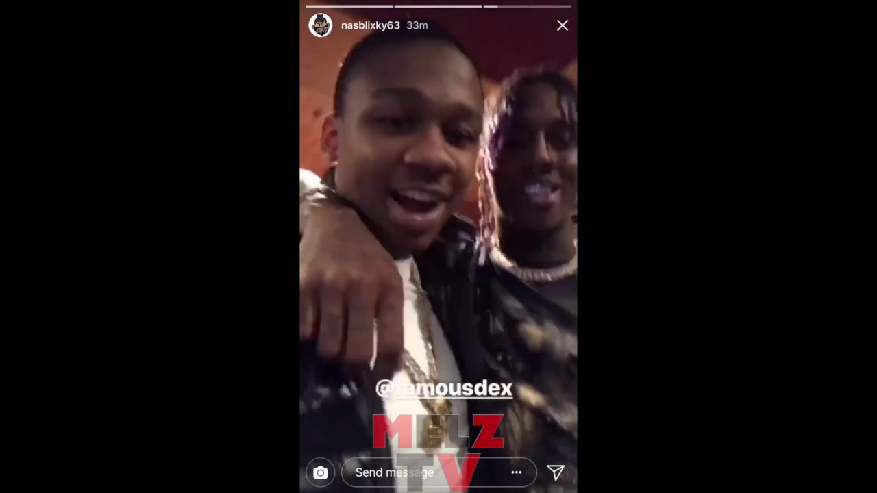 NAS BLIXKY & FAMOUS DEX THROWING IT UP , NEW MUSIC COMING SOON WITH ...