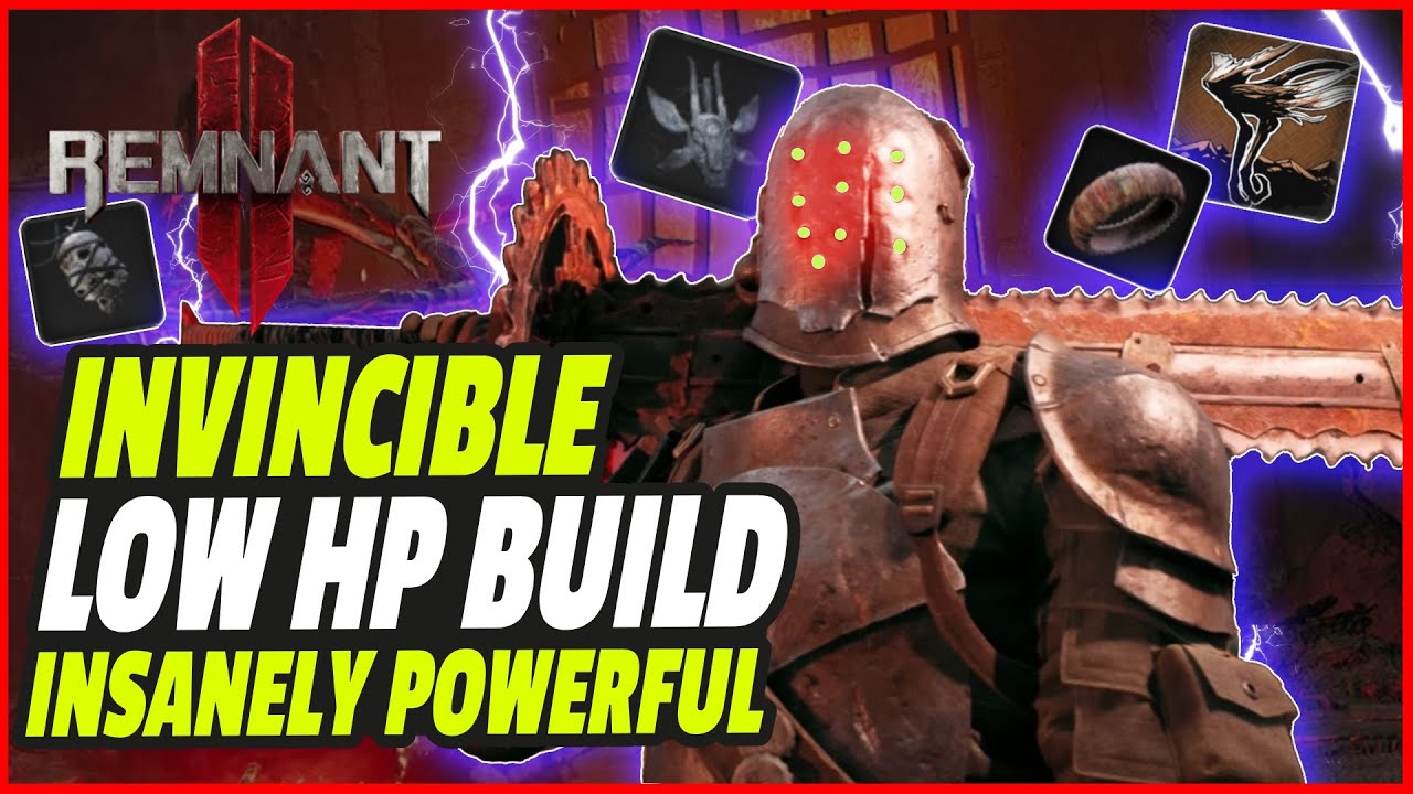 REMNANT 2 - INVINCIBLE - BEST LOW-HP TANK Build | NO CONCOCTIONS