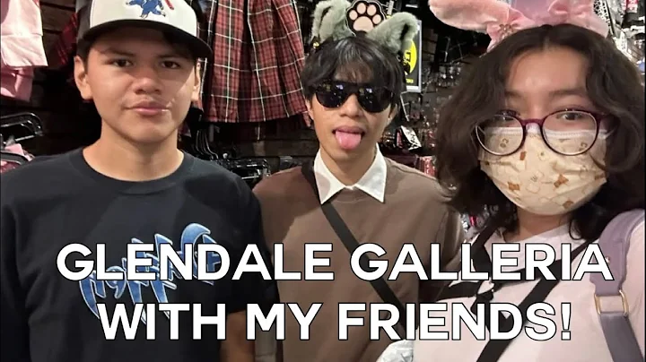 Shopping at Glendale Galleria with my friends :)