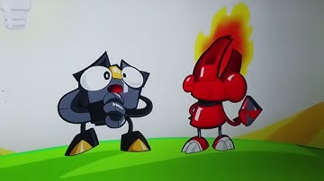 Mixels flain and krader.