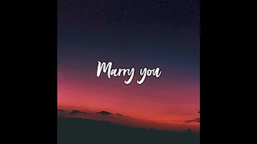 Bruno Mars - Marry You (Video by Lyricsvidgram)