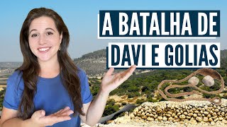 HOW DID DAVID DEFEAT GOLIATH? Who were the Philistines? See the Battlefield Area!(English subtitles)
