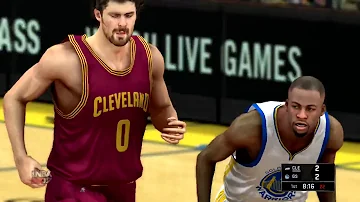 NBA 2K17 PS3 Playoffs Finals Game 1  Cleveland Cavaliers vs Golden State Warriors