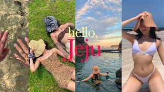 jeju island, korea VLOG 🌴🐚 summer trip with friends 🥂