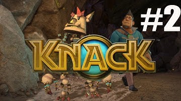 Knack Walkthrough Part 2 - Chapter 2 Complete - Playstation 4 Gameplay Lets Play