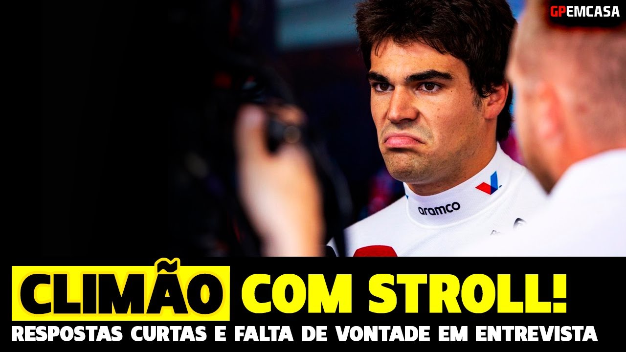Você Não Viu Isso! Stroll De Saco Cheio Causa Climão Novamente Em Entrevista | Fórmula 1 |Gp Em Casa