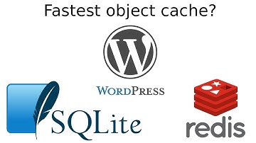 Performance difference between Redis  and SQLite as WordPress object cache.