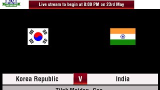 #AIFFYouthCup - KOREA REPUBLIC vs INDIA