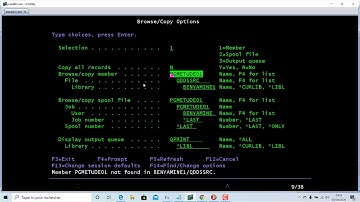 FORMATION AS400 08 Fichier PRTF RUNSQLSTM  COBOL