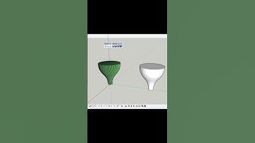 How to make parametric column model in sketchup