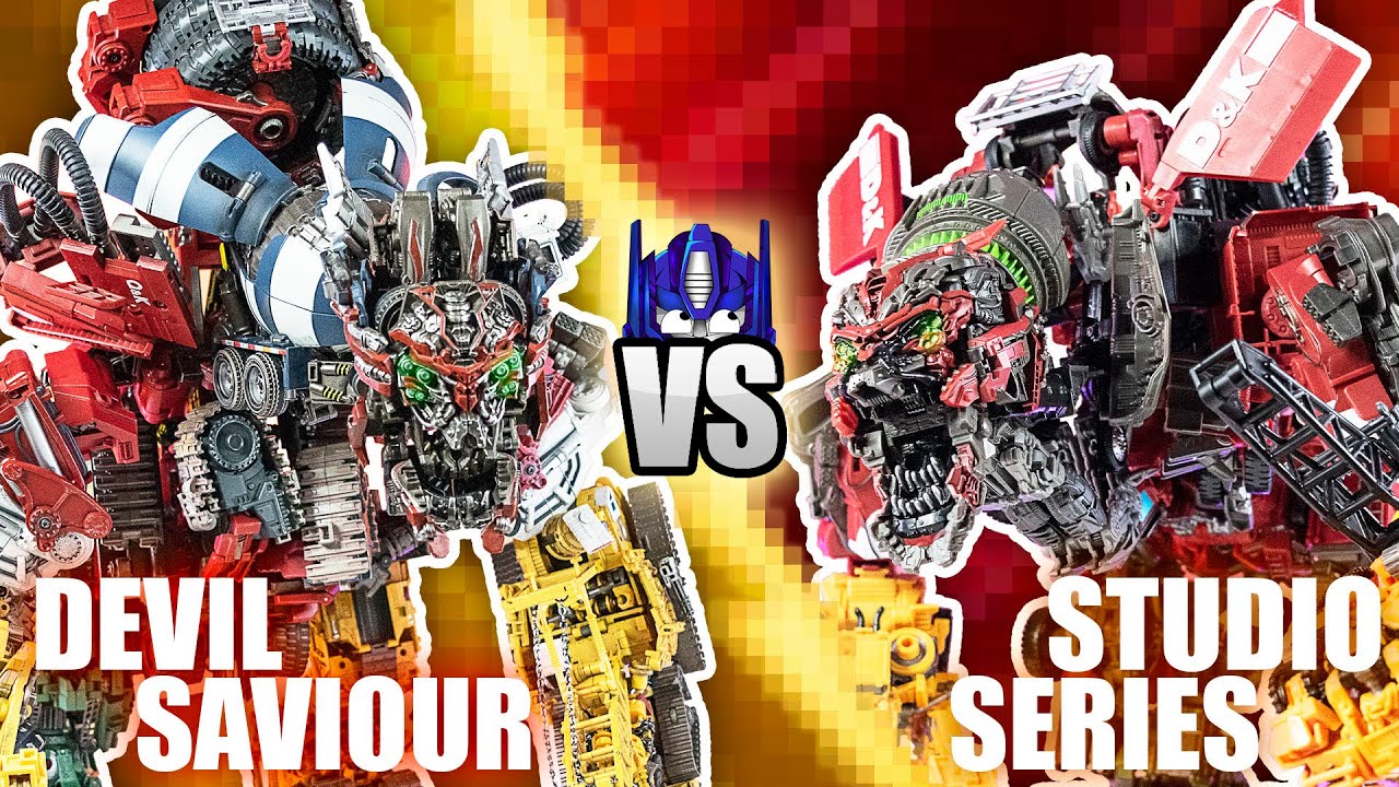 Devil Saviour Rampage CUÁL ES EL MEJOR DEVASTADOR? | Studio Series VS Devil Saviour! - YouTube