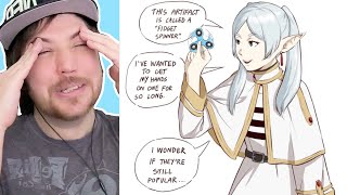 FRIEREN MAKES LIKING OLD MEMES FUNNY AGAIN - Relatable Anime Memes