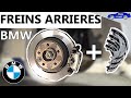 Comment CHANGER les PLAQUETTES, DISQUES et mâchoires de freins arrières sur BMW ?