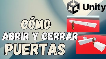 Cómo Abrir y Cerrar Puertas en UNITY | Tutorial Unity #5 | Animar y Abrir puertas con Rigidbody