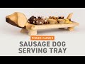 How To Power Carve a Sausage Dog Serving Tray | DIY Video | ARBORTECH How To Power Carve a Sausage Dog Serving Tray | DIY Video | ARBORTECH