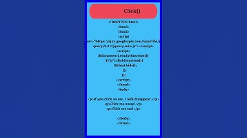 JQUERY TUTORIAL FOR BEGINNERS || part 1|| #shorts #short