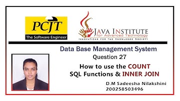 DBMS Video Series Question Set 27