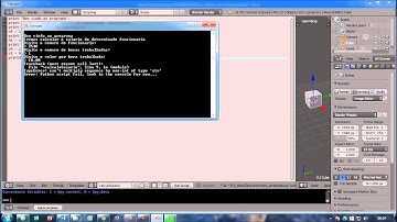 #4 Python em Blender Programação Cálculo de Salário de funcionários
