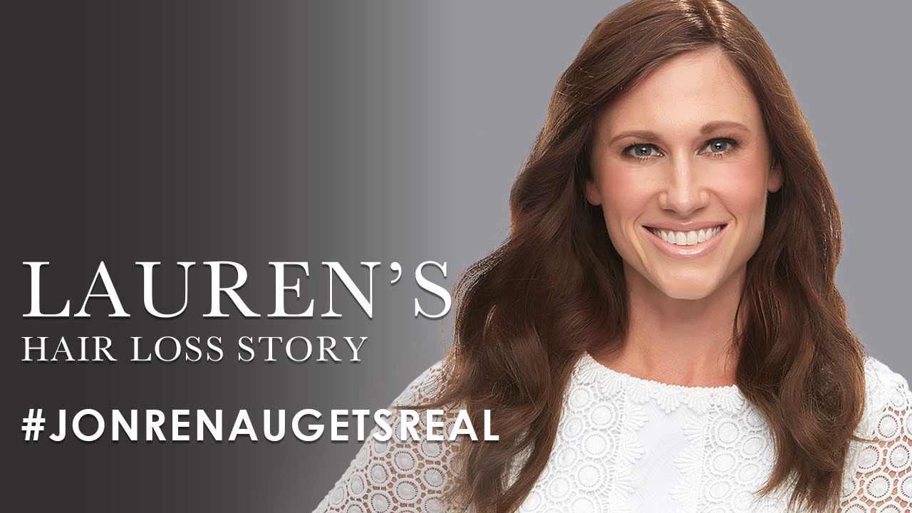 Lauren talks about hair loss and toppers - Jon Renau Gets Real