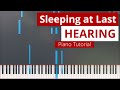 [Piano-Tutorial] Sleeping at Last - Hearing