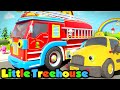Wheels on the Bus & Vehicles | Best Kids Songs & Kindergarten Nursery Rhymes - Little Treehouse
