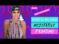 Mindful Wellness Meditative  Painting: Easy Art Tutorial