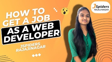 PLACEMENT STORY OF A STUDENT AS A WEB DEVELOPER FROM JSPIDERS | RAJAJINAGAR | BENGALURU