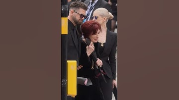 Sharon Osbourne breaks down in tears at Ozzy