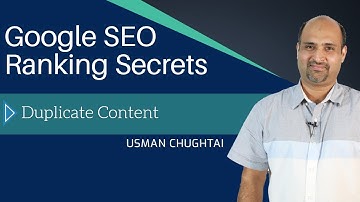 Google SEO Ranking Secrets in 2022| Duplicate Content |SEO Tutorial |Ecommerce Wala