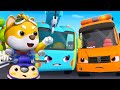 Tow Truck VS Crane Truck, Who Is Stronger? | Cars for kids |  BabyBus Nursery Rhymes & Kids Songs