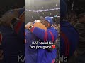 KAT’s dad and fiancee are always supporting 🧡💙