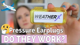 Migrainex Ear Plugs Weatherx Earplugs For Airplanes Migraine Barometric Pressure Headache Relief